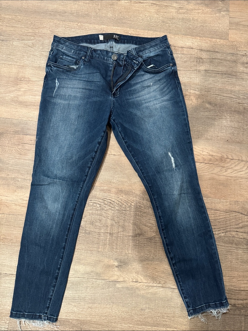 Kut from the Kloth Indigo Blue Skinny Jeans